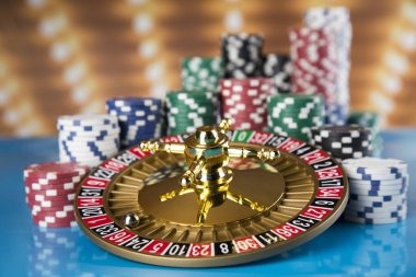 Live dealer in action Live dealer spinning the roulette wheel